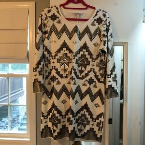 EUC express sequin dress